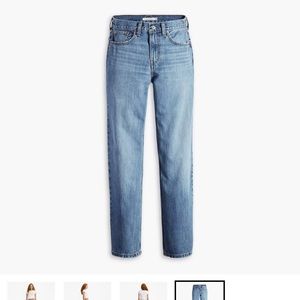 Levi’s low pro straight jeans - go ahead - size 27